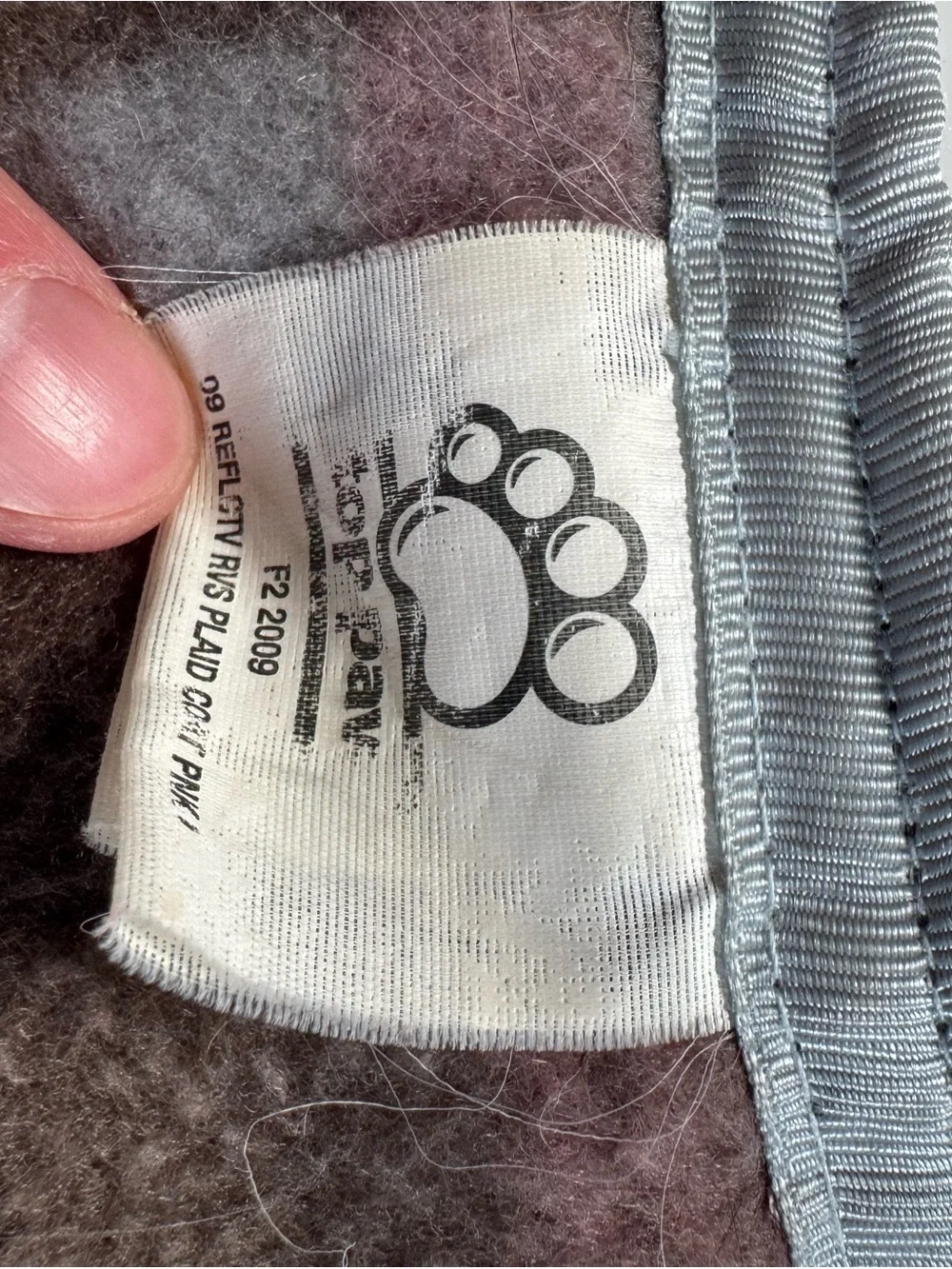Top Paw Pink Reflective Dog Winter Jacket